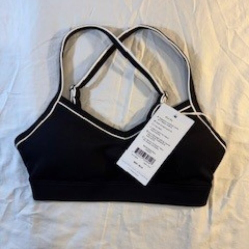 TAVI - Bliss Bra - Black with White Piping - NWT - Picture 5 of 6